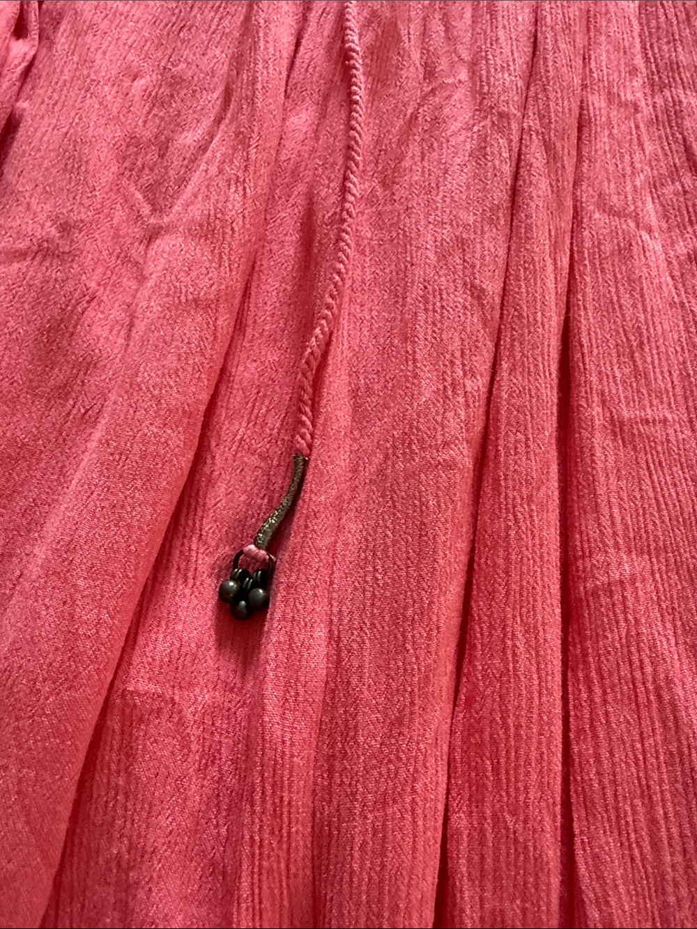 Free People Bright Coral Off-Shoulder Maxi Dress - Picture 6 of 8